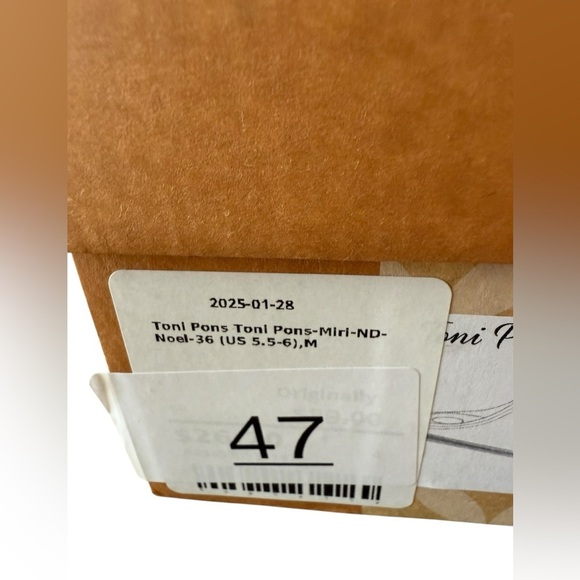 NIB Toni Pons Women’s Miri Slippers in Noel in Green in size 36 or US 5.5-6 - Picture 6 of 7